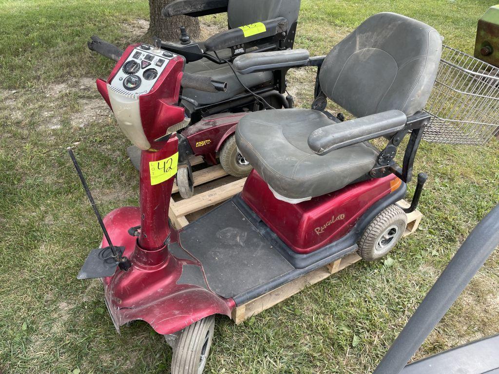 Rascal Electric Scooter Chair