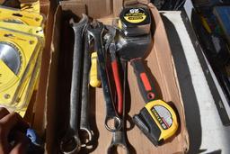 Assortment of Open End Bow End Wrenches & Other Tools