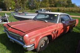 1966 Chevy Impala Convertible Car, 2 Door, 283 V8 with 2 sp Auto, Unrestored, non- running