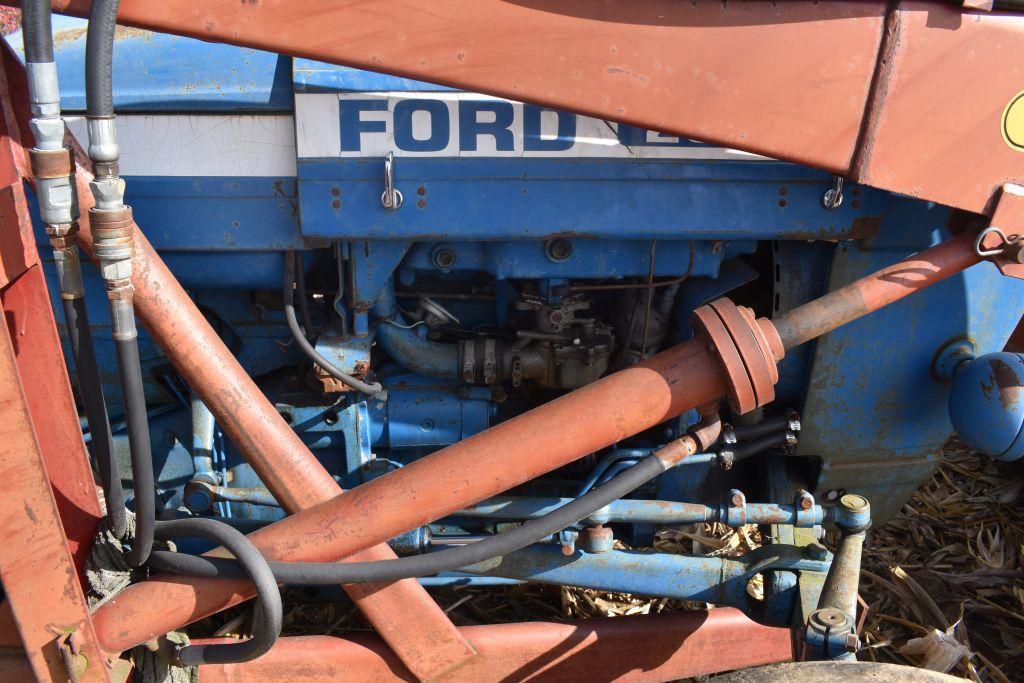 Ford 2600 Tractor With Paulson Hydraulic Loader, Fenders, 12.4x28 Tires, 2x4 Trans, unknown