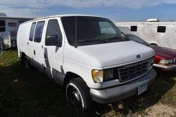 1995 Ford Cargo Van, Auto, Very Rusty, Non-running