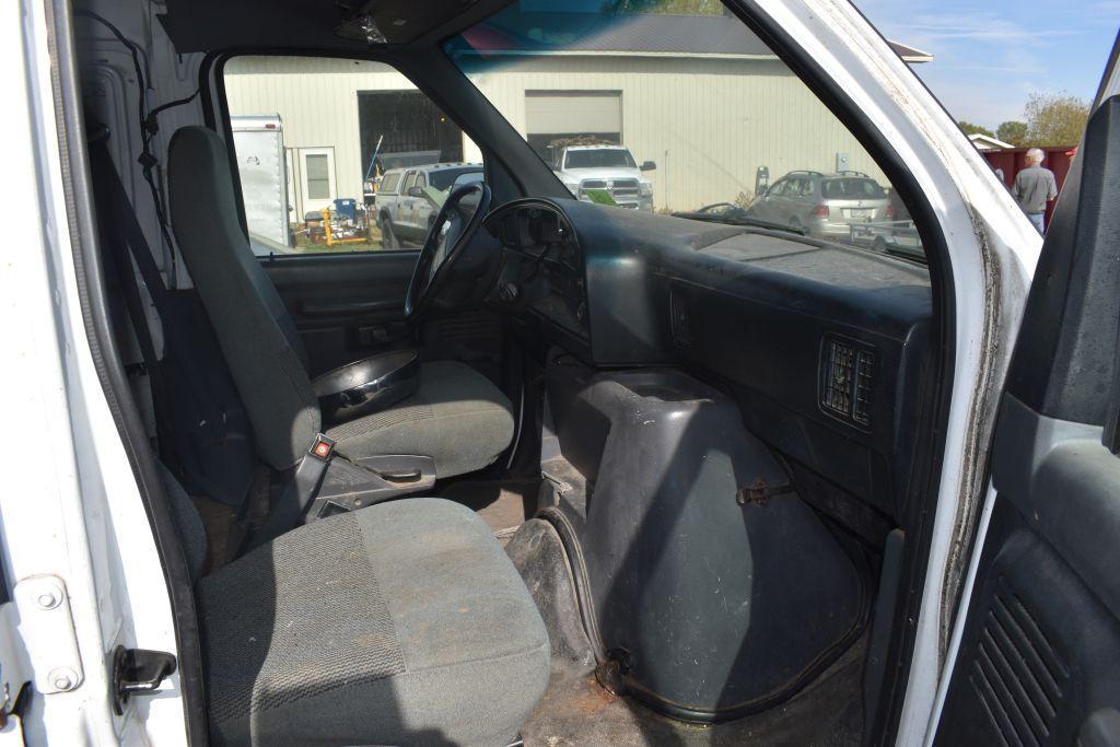 1995 Ford Cargo Van, Auto, Very Rusty, Non-running