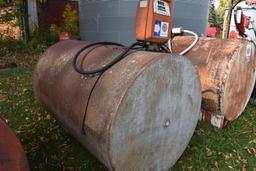 550 Gallon Fuel Tank with Gasboy Pump