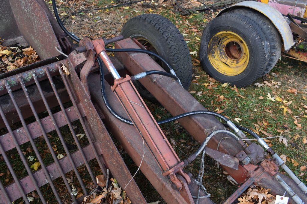 Melcam Rock Picker, Hydraulic Lift & Dump