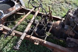 Willys Jeep Rolling Chassis with 4 Cylinder Engine stamped Willys, no title, no registration...