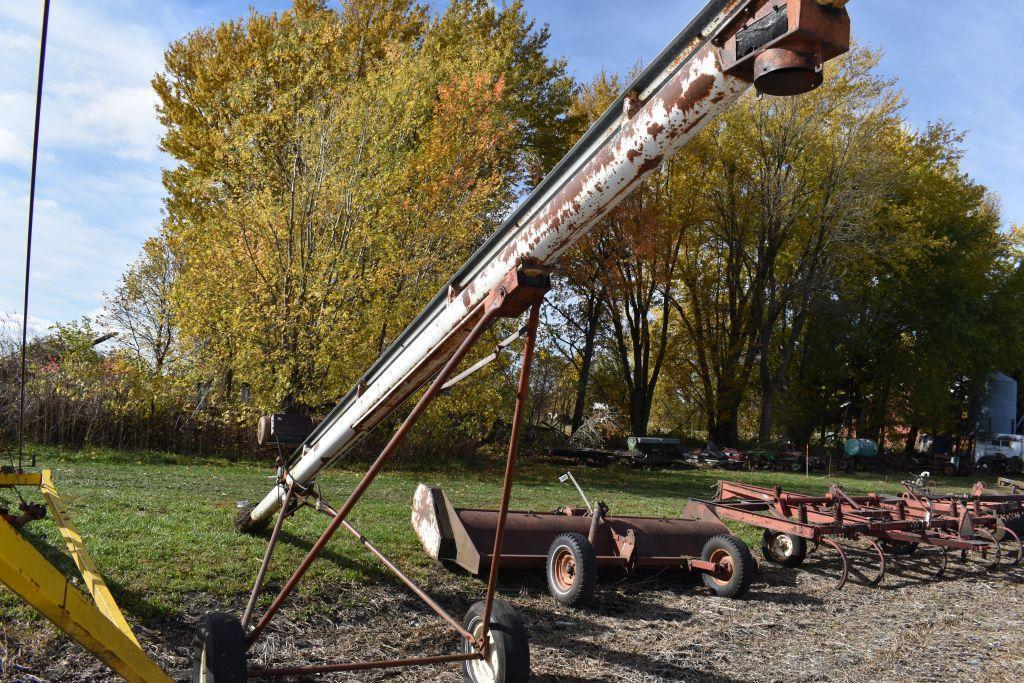 29'x7" Grain Auger with Electric Motor