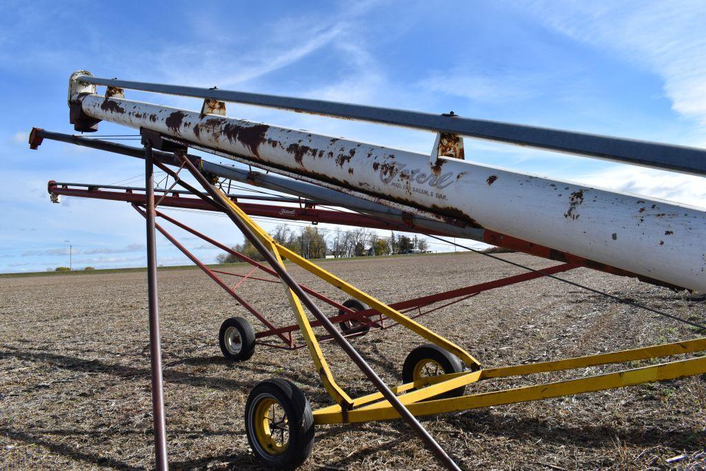 29'x7" Grain Auger with Electric Motor