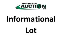 Buyer's Informational Lot