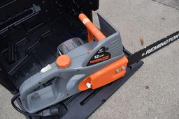 Remington electric chain saw 12 amp, with case