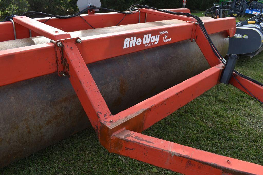 Rite Way Model L4116 Land Roler, 16', Good Drum, Light Kit, 2 Wheel Transport, SN: 13-41-2247