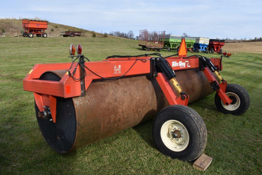 Rite Way Model L4116 Land Roler, 16', Good Drum, Light Kit, 2 Wheel Transport, SN: 13-41-2247