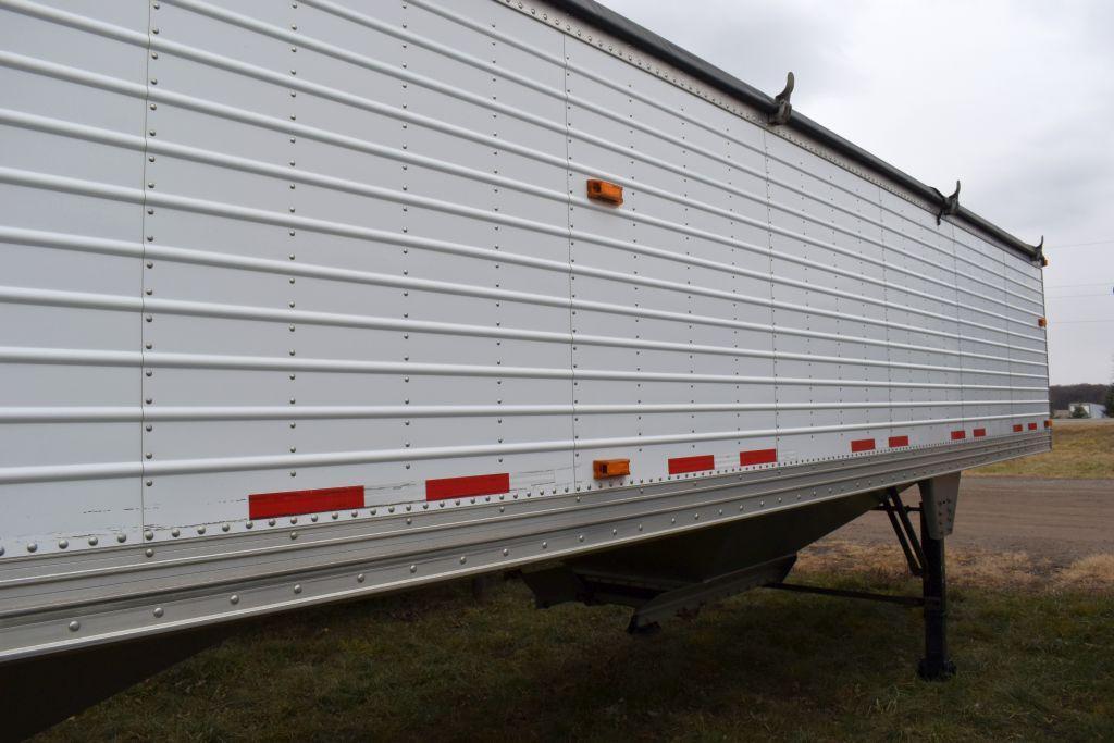 2010 Timpte Double Hopper Grain Trailer, 40'x66"x