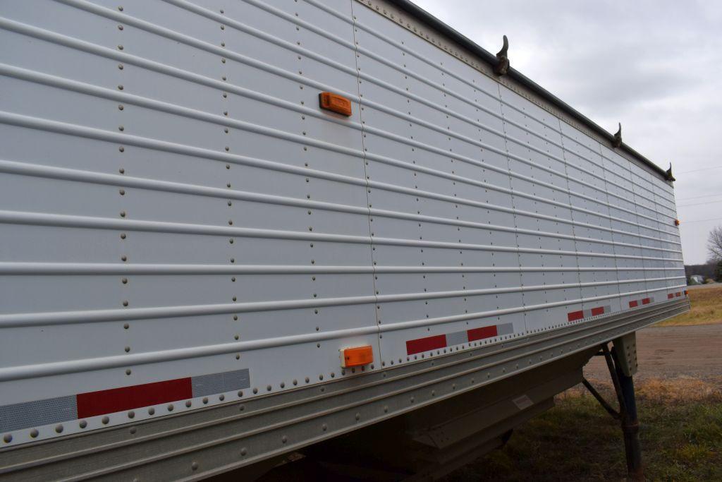 1998 Timpte Double Hopper Grain Trailer, Air Rids