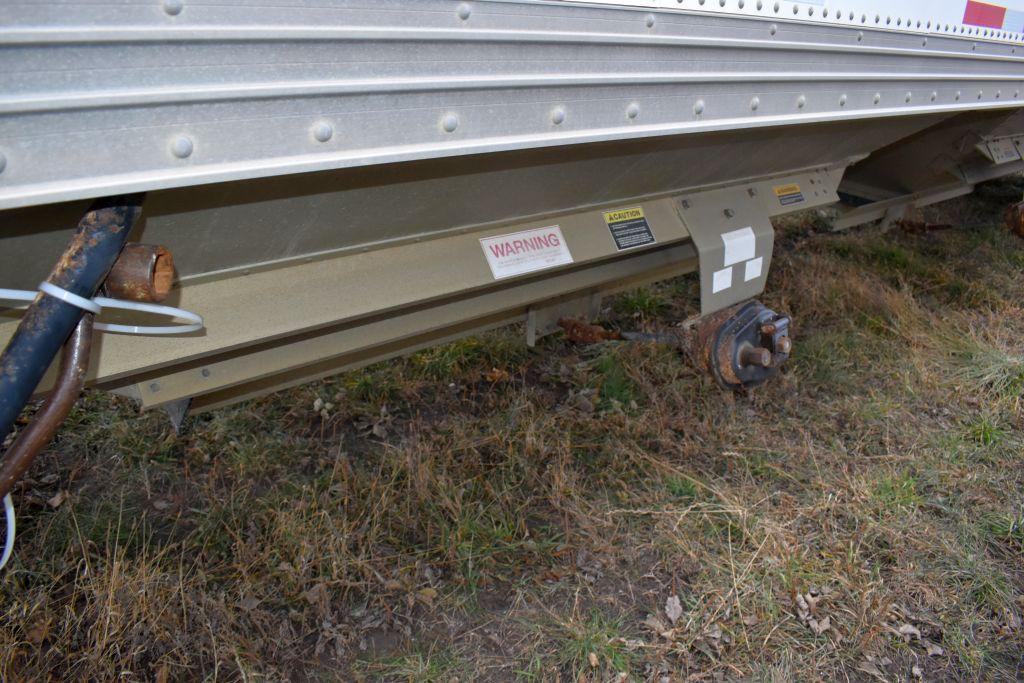 1998 Timpte Double Hopper Grain Trailer, Air Rids