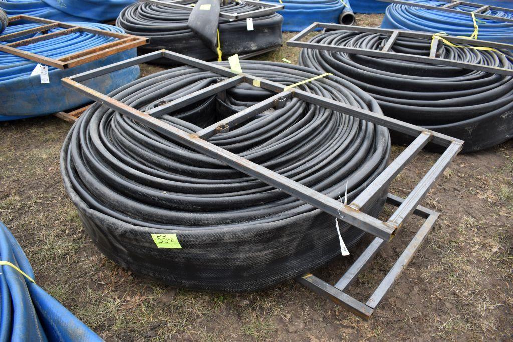 470' Of Bull Dog 8" Manure Feeder Hose With Ends S