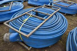 584' Of Bull Dog 8" Manure Feeder Hose With Ends S