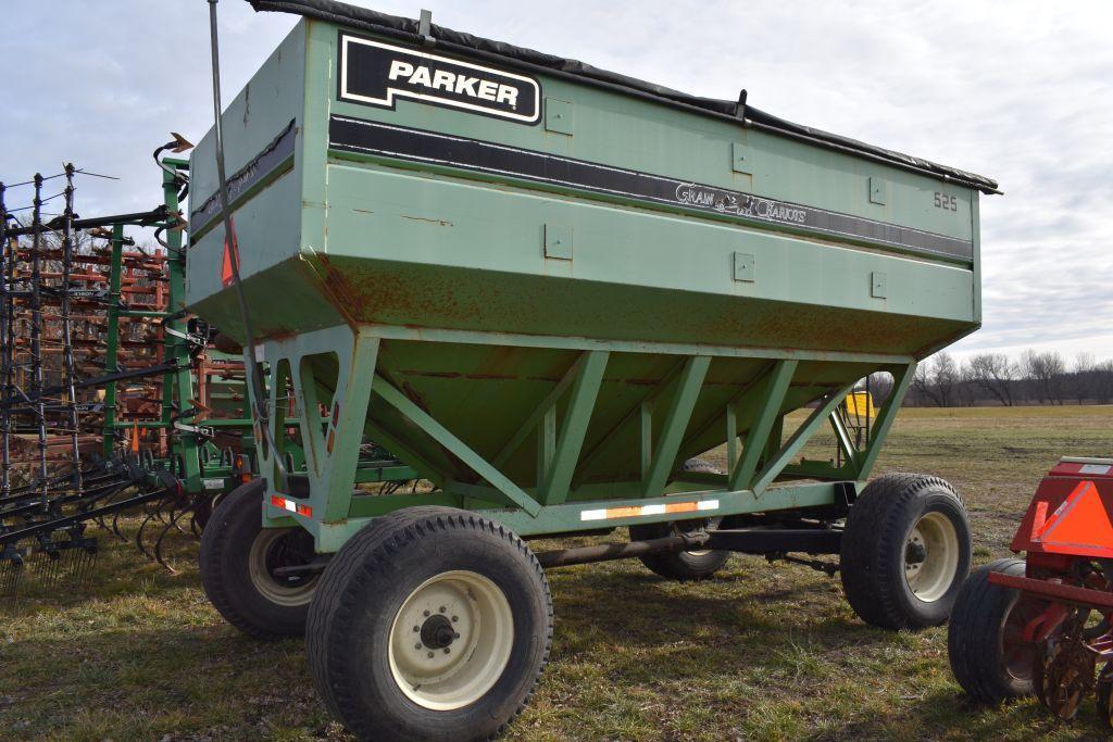 Parker 525 Gravity Wagon, Lights, Rear Brakes