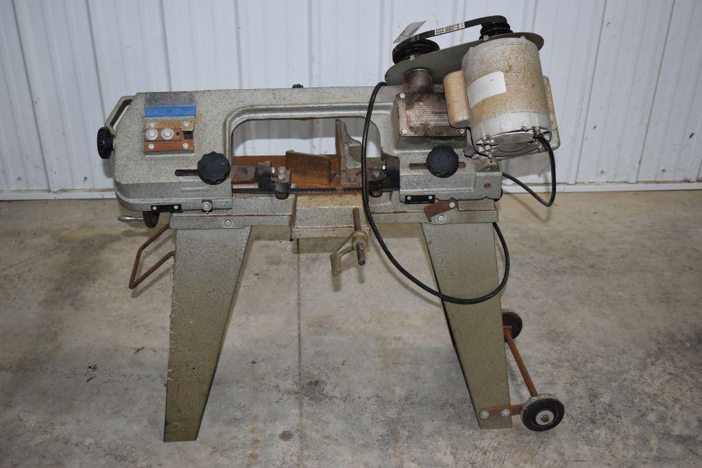 Omaha Industrial Model BS-4.5 Metal Band Saw, Single Phase Motor