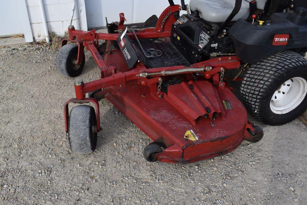 Toro Z Master Commercial Zero Turn Mower, 72" Deck, 796 Hours, Liquid Cooled, Kawasaki 745CC,