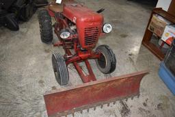 Wheel Horse Garden Tractor Model 753, Round Fender, Tire Chains, Motor is Free, Kohler Single