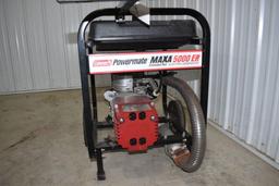 Coleman Maxa ER 5000 Watt Generator 120/240 Volt, 10hp Tecumseh, Motor is Free