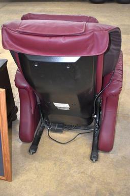 Air Med Electric Massaging Chair, Power Recline, Leg Rollers, Air Massaging, Back Heat