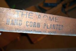 Acme Hand Corn Planter With Potato Implement Company Advertising From Trevors City, Michigan