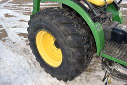 2012 John Deere 2720 HST Utility Tractor, Diesel, With 200CX Loader and 61" Bucket, Front