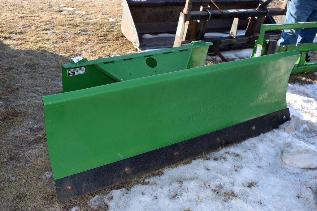 John Deere Angle Snow Blade, Frontier 6' Blade, Bolt On Cutting Edge,