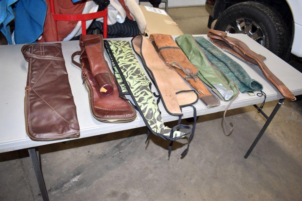 Large assortment of soft gun cases