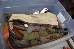 Large assortment of soft gun cases