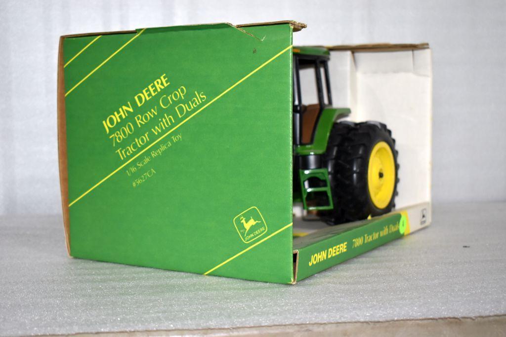 Ertl John Deere 7800 2WD Tractor With Duals, Collectors Edition, With Box, 1/16th