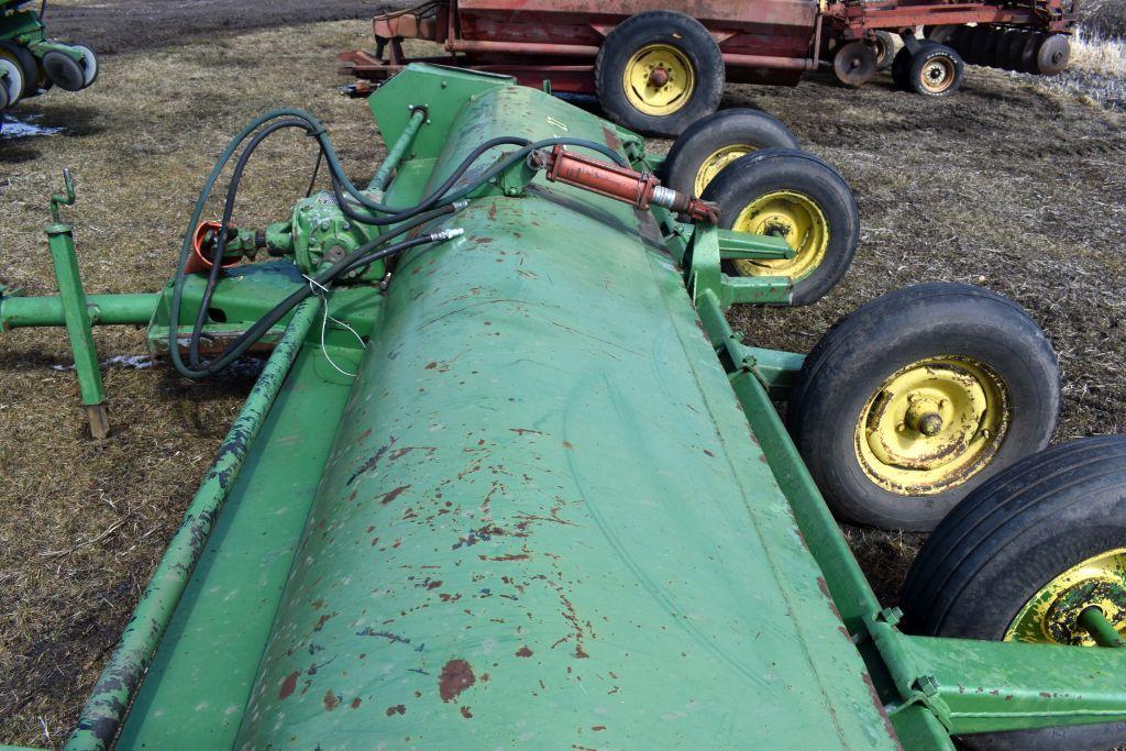 John Deere 27 Stalk Chopper, 14', 1000PTO, 4 Wheel Transport, $2200 Spent In Repairs, SN: 512215E