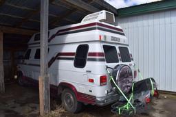 1993 Chevy Coachman 30 Van Motorhome, V8, Auto, Roof Air, Awning, Runs Good