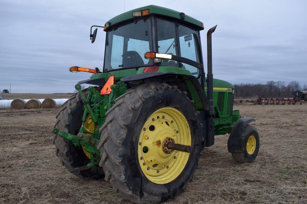 1997 John Deere 7810 2WD Tractor, 8430 Hours, Power Shift, Transmission Rebuilt At 7040 Hours,