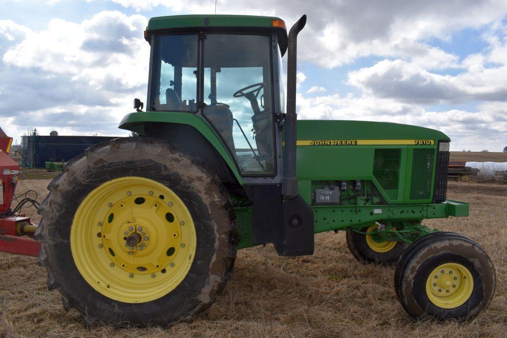 2001 John Deere 7610 2WD Tractor, 5056 Hours Total , New Computer, Old Computer Showed