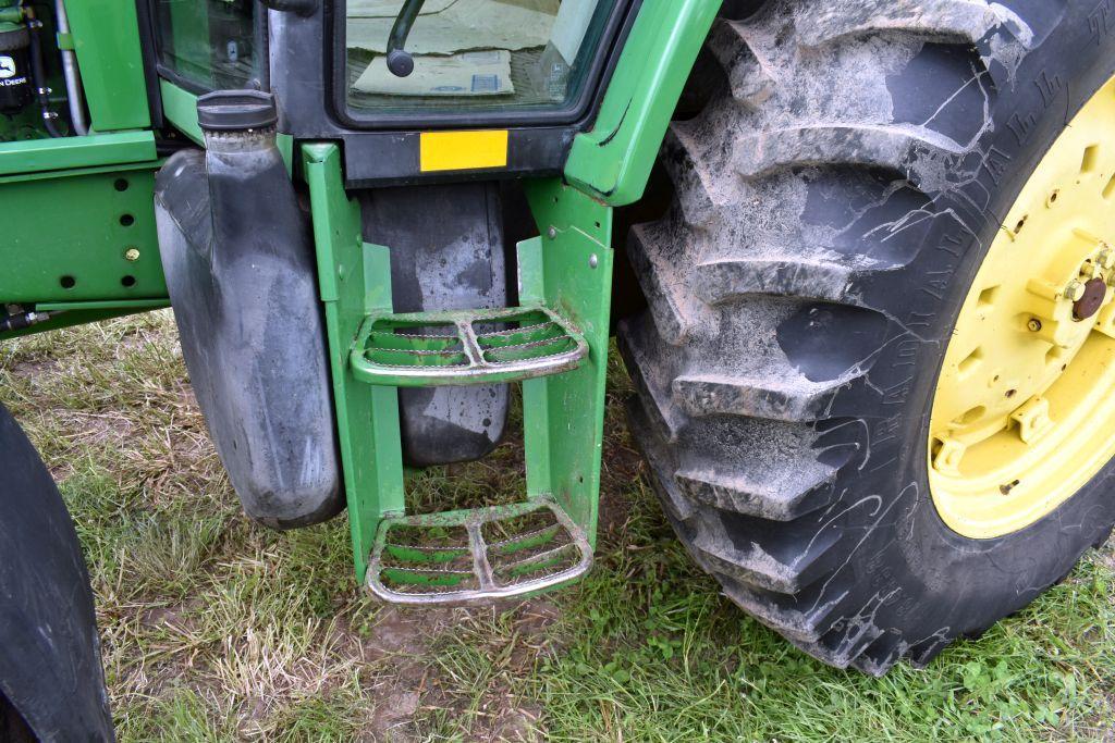 1999 John Deere 6410 MFWD Tractor, 6317 Hours, Quad Range, 480/80R38 Tires, 6 Front Weights