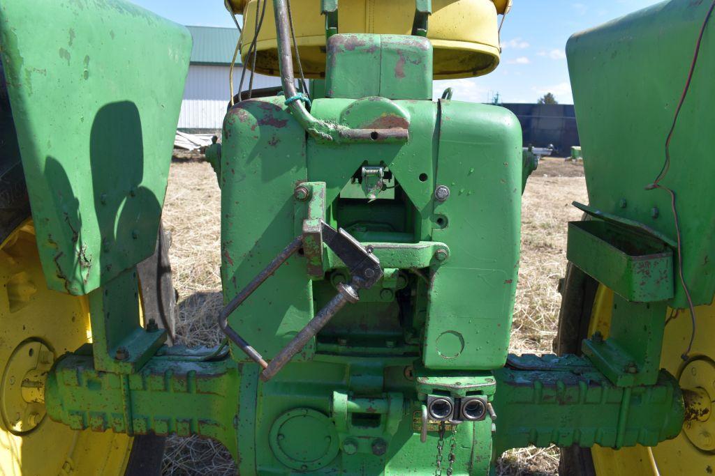 1961 John Deere 4010 Diesel Tractor, Open Station, Narrow Front, Syncro, Single Hydraulic,