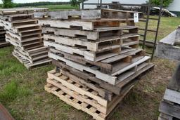 (12) Assorted Wooden Pallets