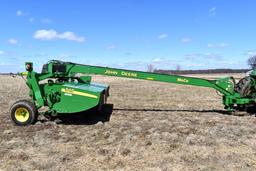 John Deere 946 MoCo, 2pt. Swivel Hitch, 13', Steel Rolls, 1000PTO, SN: CCC380224