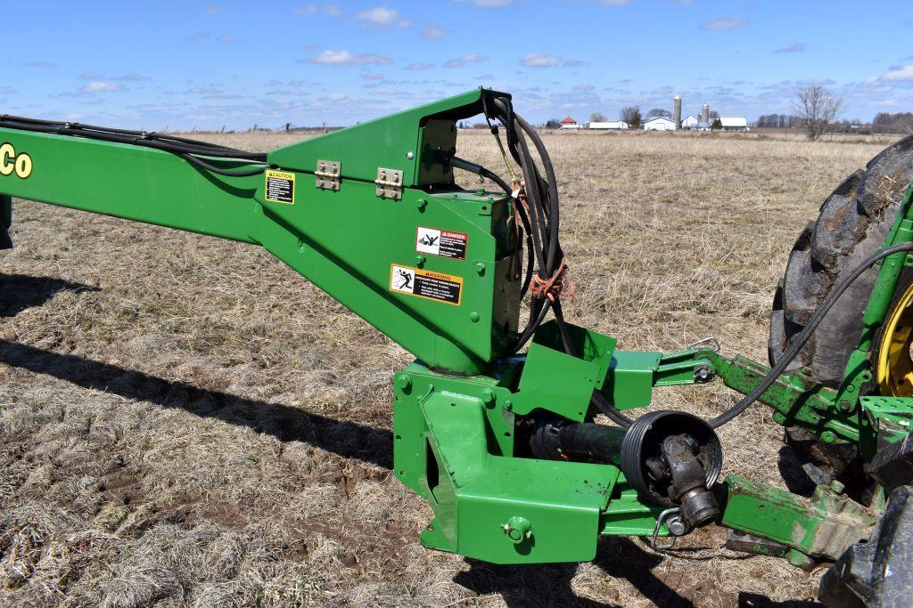 John Deere 946 MoCo, 2pt. Swivel Hitch, 13', Steel Rolls, 1000PTO, SN: CCC380224