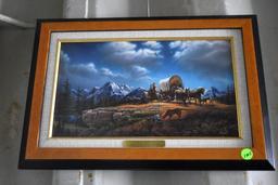 Terri Redlin From The Redlin Precious Memories Collection, Original Oil Painting, Signed, Oh
