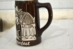 1973 Hamm's " Hamm's Salutes Octoberfest" Stein