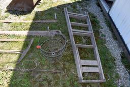 Ladder, Egg Basket, Saws, Spear