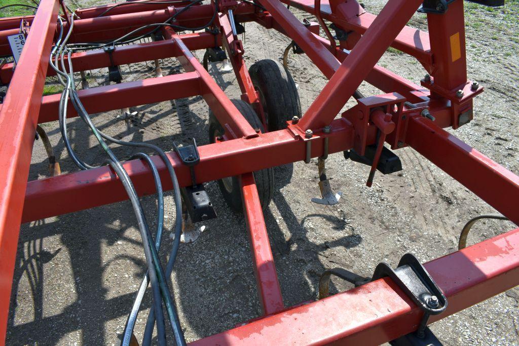 Case IH 4300 Field Cultivator, 27.5', 3 Bar Harrow, Walking Tandems, SN: JAG0625794