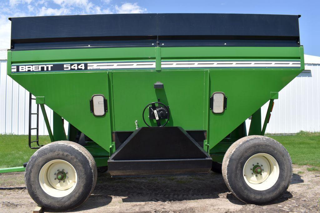 Brent 544 Gravity Flow Wagon, 425/65R22.5 Tires, Rear Brakes, Light Kit, Sight Glass, Chute Light,