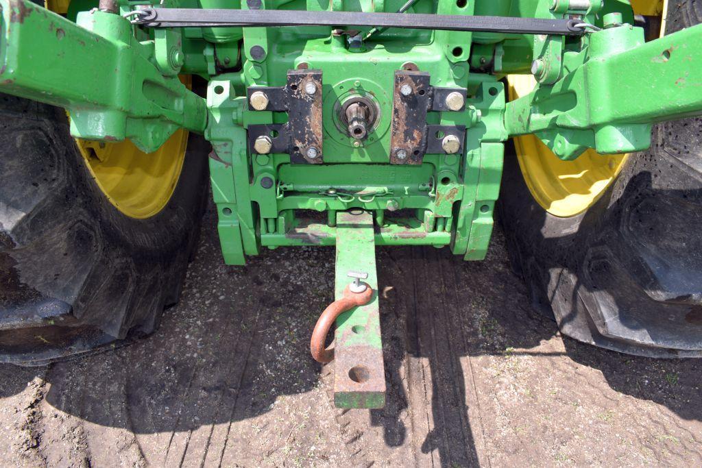 2002 John Deere 7405 2WD Open Station ROPS Tractor, 2171 Actual 2nd Owner Hours, 16 Speed