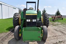 2002 John Deere 7405 2WD Open Station ROPS Tractor, 2171 Actual 2nd Owner Hours, 16 Speed