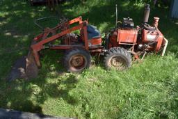 Shop Built Articulating Front End Loader, Wisconsin B-4 Engine, 4 Speed Trans, Will Run And Drive