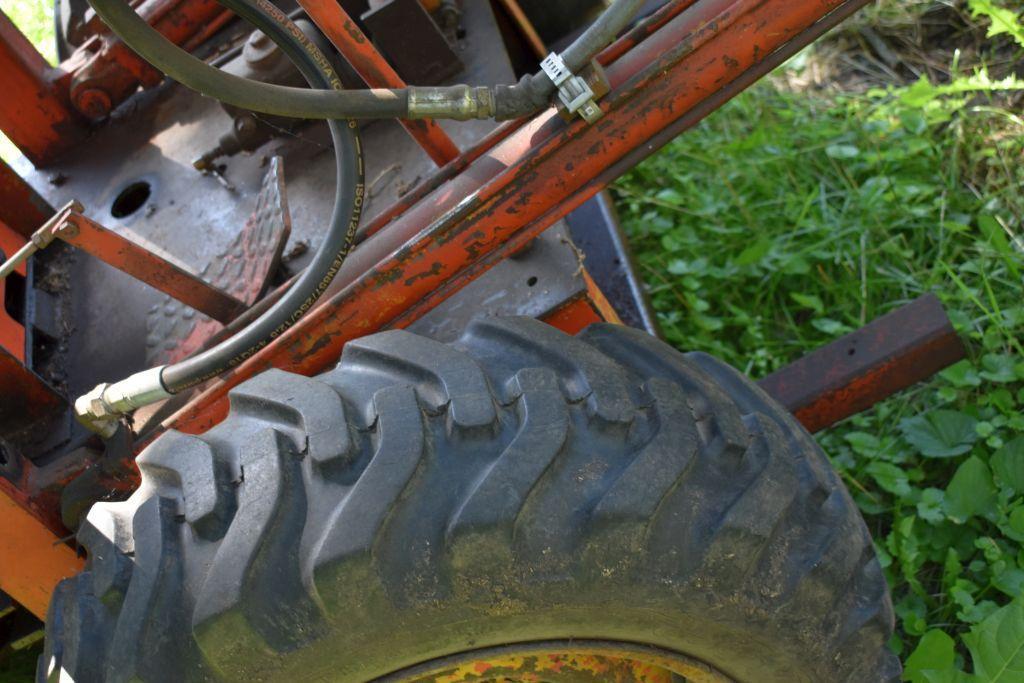 Shop Built Articulating Front End Loader, Wisconsin B-4 Engine, 4 Speed Trans, Will Run And Drive